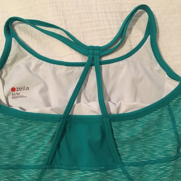 Zella Green Tank Sz M - Picture 4 of 8